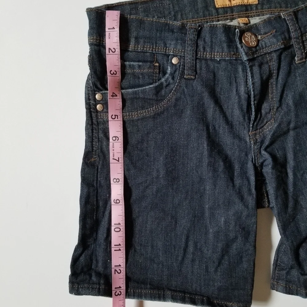 ☀️ STS Blue Dark Wash Denim Bermuda Shorts